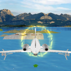 Airplane Simulation: Island Travel