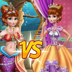 Annie Mermaid Vs Princess