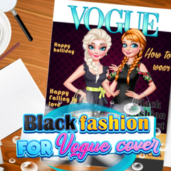 Black Fashion For Vogue Cover