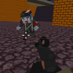 Blocky Combat Strike Zombie Survival