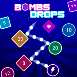Bombs Drops - Physics Balls