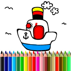Bts Boat Coloring Book