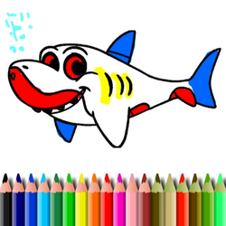 Bts Shark Coloring Book