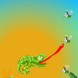 Chameleon Want Eat