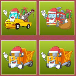 Christmas Trucks Memory