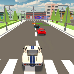 Derby Car Racing Stunt