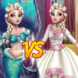 Eliza Mermaid VS Princess