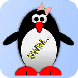 Esther The Penguin - Learn To Swim