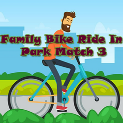 Family Bike Ride In Park Match 3