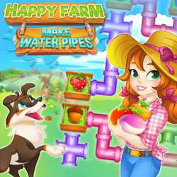 Happy Farm: Make Water Pipes