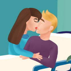 Hospital Kissing