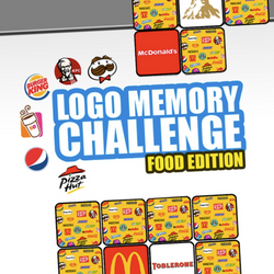 Logo Memory Challenge: Food Edition