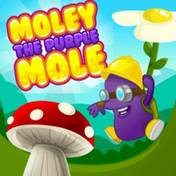 Moley The Purple Mole