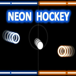 Neon Hockey Game