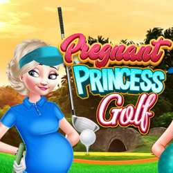 Pregnant Princess Golf