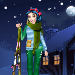 Princess Winter Skiing