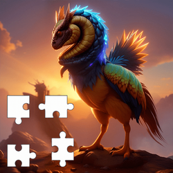 Puzzles - fantastic creatures