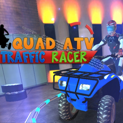 Quad ATV Traffic Racer