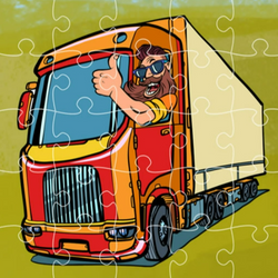 Semi Trucks Jigsaw