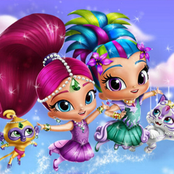 Shimmer And Shine Dressup