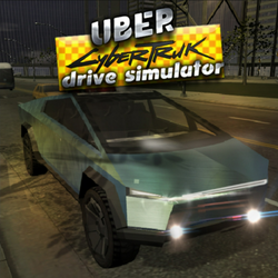 Uber Cybertruck Drive Simulator