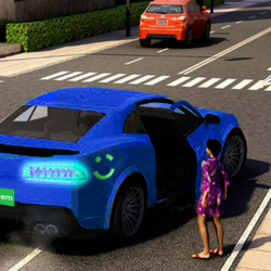 Uber Taxi Driver 3D