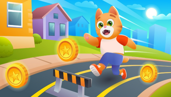 cat runner game download for pc