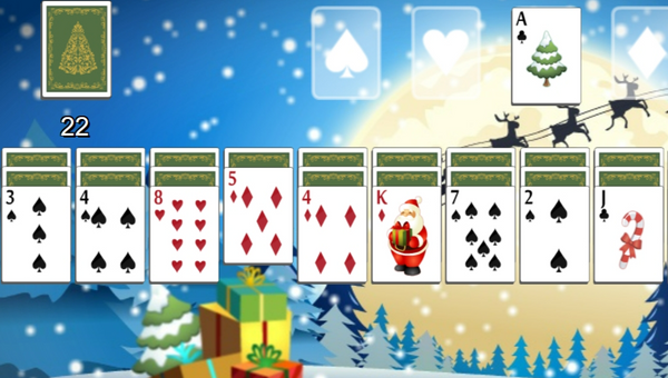 Christmas Solitaire:play Christmas Solitaire online for free on GamePix