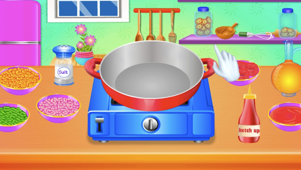cooking in the kitchen games