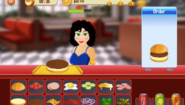 happy burger game to play