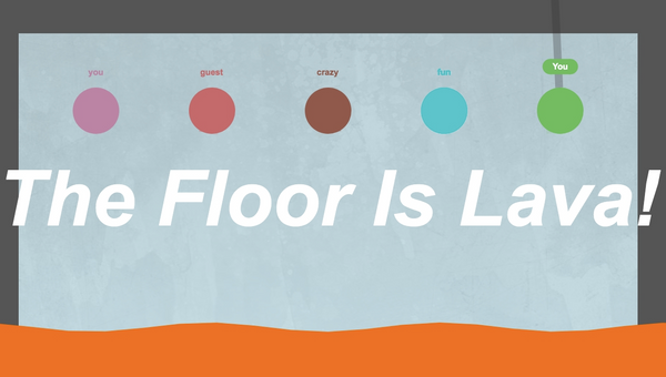 tic tac toy the floor is lava