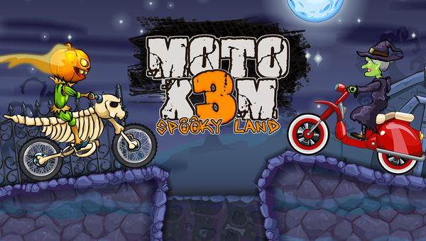moto x3m spooky land poki