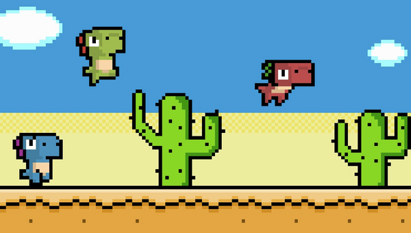 Pixel Dino Run | 🕹️ Play Pixel Dino Run Online On GamePix