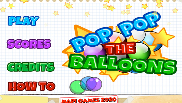 balloon pop game