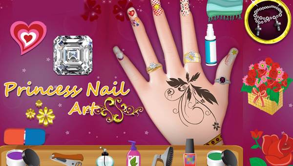 Princess Nail Art Design - wide 8