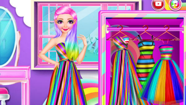 Princess Rainbow Look 