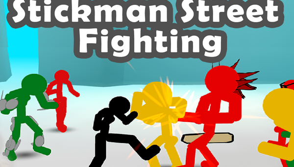 stickman crowd fight